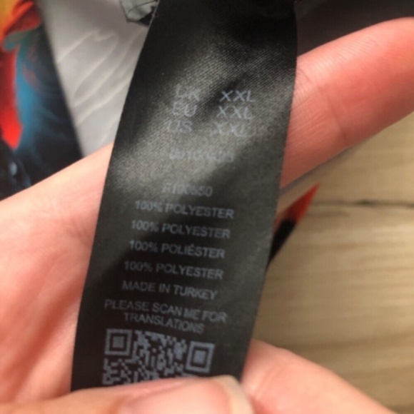 Asos Collusion Colorful Graphic Button-Up Shirt - Picture 4 of 7